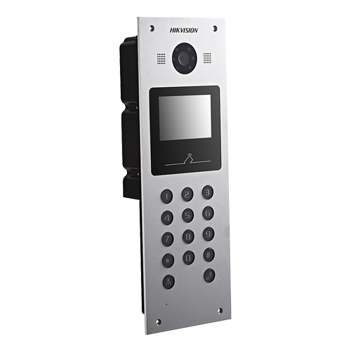 DS-KD3003-E6 | HIKVISION | Panou exterior videointerfon TCP/IP pentru blocuri si spatii birouri, control acces card, afisaj LCD- HIKVISION DS-KD3003-E6 Panou exterior videointerfon TCP/IP pentru blocuri si spatii birouri, control acces card, afisaj LCD- HIKVISION DS-KD3003-E6