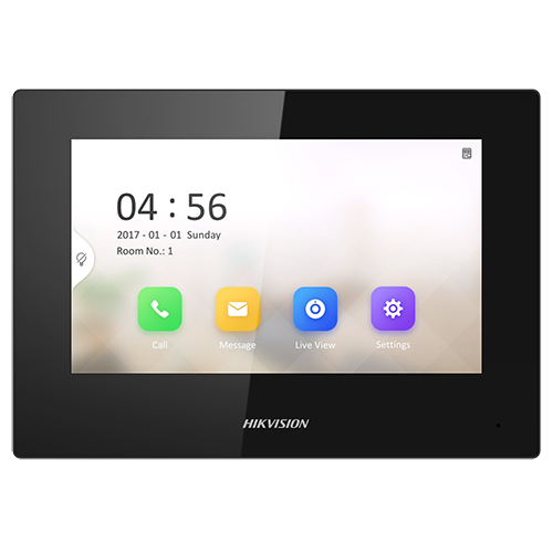 DS-KH6320-LE1 | HIKVISION | Monitor videointerfon TCP/IP, TFT LCD 7 inch touch screen, PoE - HIKVISION DS-KH6320-LE1 Monitor videointerfon TCP/IP, TFT LCD 7 inch touch screen, PoE - HIKVISION DS-KH6320-LE1