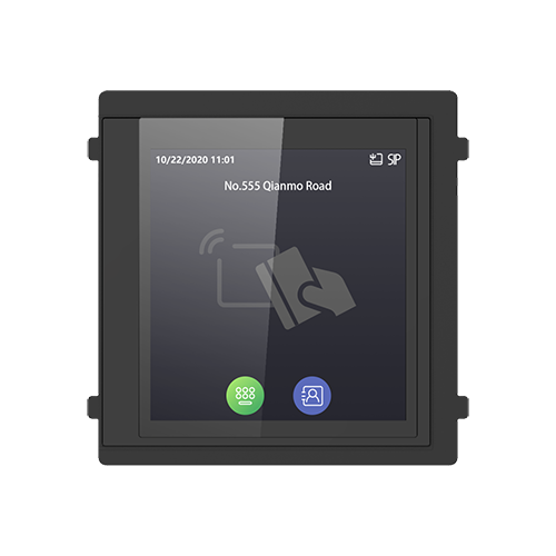 DS-KD-TDM | HIKVISION | Modul afisaj IPS touch screen, 4 inch, pentru Interfon modular - HIKVISION DS-KD-TDM Modul afisaj IPS touch screen, 4 inch, pentru Interfon modular - HIKVISION DS-KD-TDM