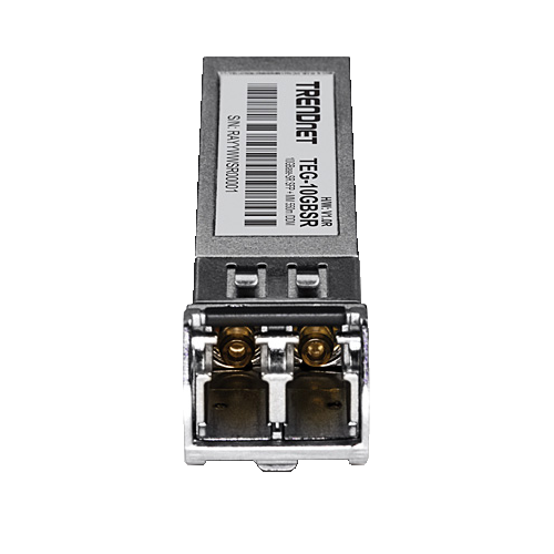 TEG-10GBSR | TRENDnet | Modul SFP+, 10.5G, Multi-mode, 850nm, Duplex LC, max. 550m - TRENDnet TEG-10GBSR Modul SFP+, 10.5G, Multi-mode, 850nm, Duplex LC, max. 550m - TRENDnet TEG-10GBSR
