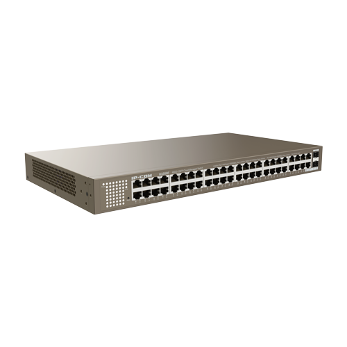 G3350F | IP-COM | Switch 48 porturi Gigabit, 2 porturi SFP Gigabit, L2 Cloud Management - IP-COM G3350F Switch 48 porturi Gigabit, 2 porturi SFP Gigabit, L2 Cloud Management - IP-COM G3350F