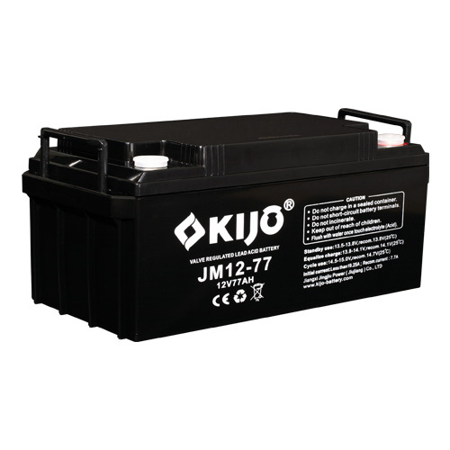 Acumulator Pb-acid AGM Deep Cycle, 12V, 77Ah, conector M8 - KIJO JM12-77 – KIJO JM12-77