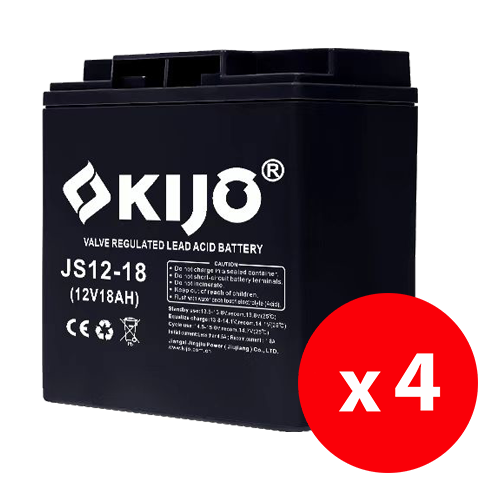 Cutie 4 acumulatori JS12-18 - KIJO JS12-18-BAX – KIJO JS12-18-BAX