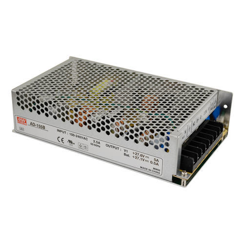 Sursa de alimentare in comutatie, 27.6V + 27.1V / 5A + 0.5A, back-up - MEAN WELL AD-155B