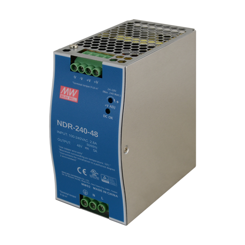 MeanWell NDR-240-48 – Sursa de alimentare in comutatie, 48V / 5A, sina DIN - MEAN WELL NDR-240-48 Sursa de alimentare in comutatie, 48V / 5A, sina DIN - MEAN WELL NDR-240-48 – MeanWell NDR-240-48