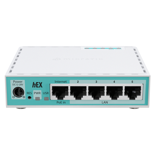 Mikrotik E50UG – Router hEX, 5 porturi Gigabit, USB, PoE IN - MikroTik E50UG Router hEX, 5 porturi Gigabit, USB, PoE IN - MikroTik E50UG – Mikrotik E50UG