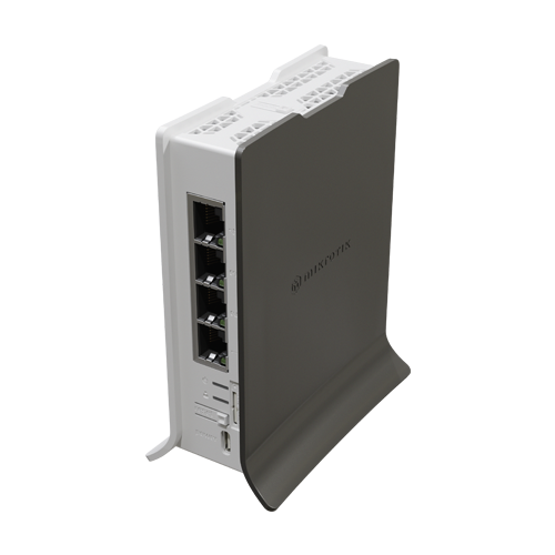 hAP ax lite LTE6, RouterOS licenta 4, 4 x Gigabit, 1 x slot SIM, NAND, 2.4GHz, USB type C - MikroTik L41G-2axD&FG621-EA