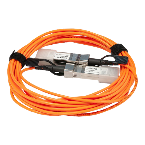 S+AO0005 | Mikrotik | Cablu optic SFP+ 10G, 5m - Mikrotik S+AO0005 Cablu optic SFP+ 10G, 5m - Mikrotik S+AO0005