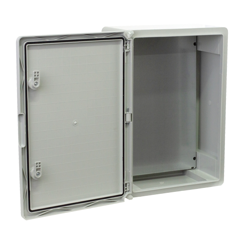 Cutie distributie IP65 din ABS gri, usa mata, placa metalica, 350x500x190 mm PP3006