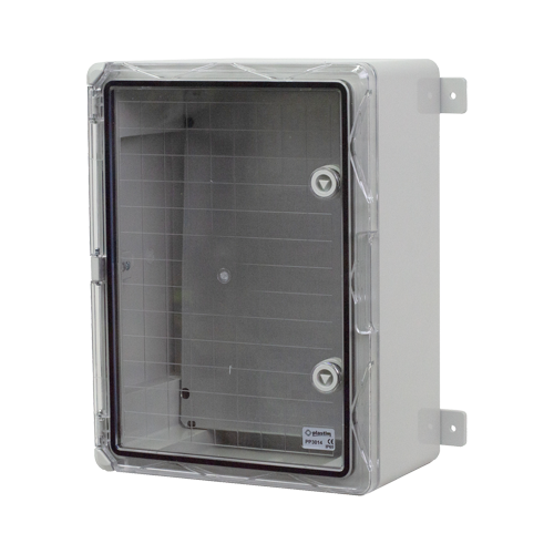 PP3014 | Plastim | Cutie distributie IP65 din ABS gri, usa transparenta, placa metalica, 300x400x170 mm PP3014 Cutie distributie IP65 din ABS gri, usa transparenta, placa metalica, 300x400x170 mm PP3014