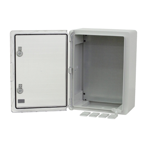 PP3014 | Plastim | Cutie distributie IP65 din ABS gri, usa transparenta, placa metalica, 300x400x170 mm PP3014 Cutie distributie IP65 din ABS gri, usa transparenta, placa metalica, 300x400x170 mm PP3014