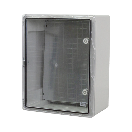 PP3017 | Plastim | Cutie distributie IP65 din ABS gri, usa transparenta, placa metalica, 400x500x240 mm PP3017 Cutie distributie IP65 din ABS gri, usa transparenta, placa metalica, 400x500x240 mm PP3017