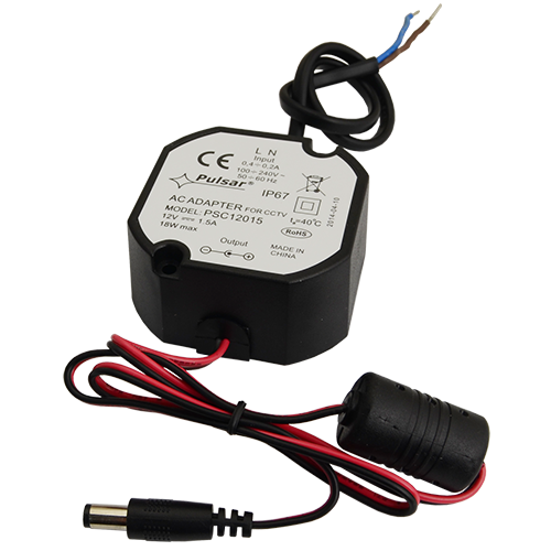 PSC12015 | PULSAR | Sursa de alimentare 12V, 1.5A, IP67 - Pulsar PSC12015 Sursa de alimentare 12V, 1.5A, IP67 - Pulsar PSC12015