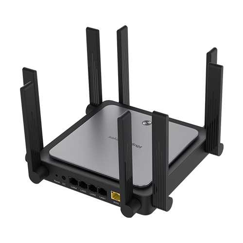 RG-EW3200GX(PRO) | Ruijie Networks | Router WiFi 6 Dual Band, 5 porturi GE, AX3200, Cloud Management - Ruijie RG-EW3200GX(PRO) Router WiFi 6 Dual Band, 5 porturi GE, AX3200, Cloud Management - Ruijie RG-EW3200GX(PRO)