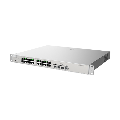 Ruijie Networks RG-NBS5200-24GT4XS-P – Switch 24 porturi PoE+, 4 porturi SFP+, Gigabit, L3 Cloud Management - Ruijie RG-NBS5200-24GT4XS-P Switch 24 porturi PoE+, 4 porturi SFP+, Gigabit, L3 Cloud Management - Ruijie RG-NBS5200-24GT4XS-P – Ruijie Networks RG-NBS5200-24GT4XS-P