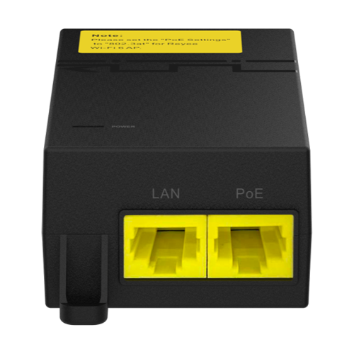 Injector 1 port PoE, 52V, 31.2W - Ruijie RG-POE-AT30