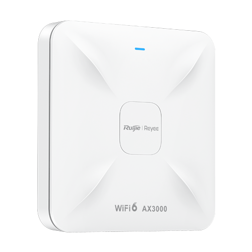 RG-RAP2260 | Ruijie Networks | Access Point Wireless AX3000 Dual-Band, Wi-Fi 6, 1x RJ45 2.5G, 1x RJ45 1G, PoE IN, Cloud Management - Ruijie RG-RAP2260 Access Point Wireless AX3000 Dual-Band, Wi-Fi 6, 1x RJ45 2.5G, 1x RJ45 1G, PoE IN, Cloud Management - Ruijie RG-RAP2260