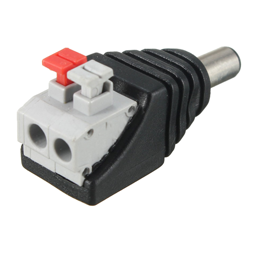 SDC-KAT | SDC | Conector de alimentare tata, 12V, cu terminal rapid SDC-KAT Conector de alimentare tata, 12V, cu terminal rapid SDC-KAT