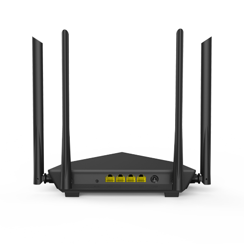 TND-AC10-V30 | TENDA | Router WiFi 5, DualBand 2.4/5GHz, 300+867Mbps, 4x6dBi, 4 porturi Gigabit - TENDA TND-AC10-V30 Router WiFi 5, DualBand 2.4/5GHz, 300+867Mbps, 4x6dBi, 4 porturi Gigabit - TENDA TND-AC10-V30
