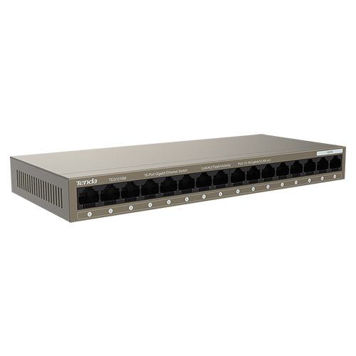 TND-TEG1016M | TENDA | Switch 16 x RJ45 Gigabit - TENDA TND-TEG1016M Switch 16 x RJ45 Gigabit - TENDA TND-TEG1016M