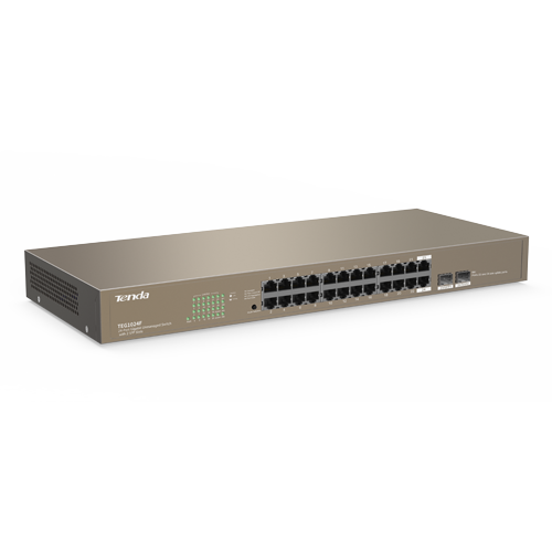 TND-TEG1024F | TENDA | Switch 24 porturi Gigabit, 2 porturi SFP Gigabit - TENDA TND-TEG1024F Switch 24 porturi Gigabit, 2 porturi SFP Gigabit - TENDA TND-TEG1024F