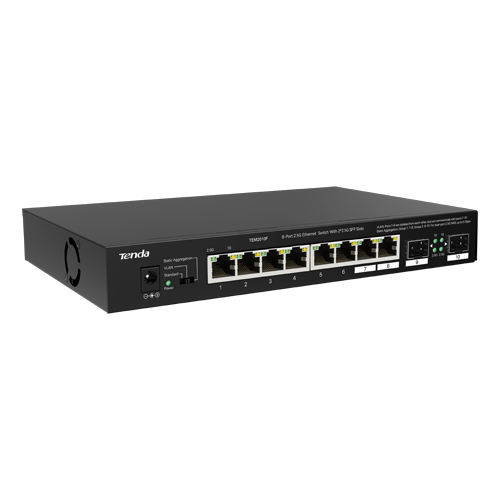 TENDA TND-TEM2010F – Switch 8 porturi 2.5 Gigabit, 2 porturi SFP 2.5 Gigabit - TENDA TND-TEM2010F Switch 8 porturi 2.5 Gigabit, 2 porturi SFP 2.5 Gigabit - TENDA TND-TEM2010F – TENDA TND-TEM2010F