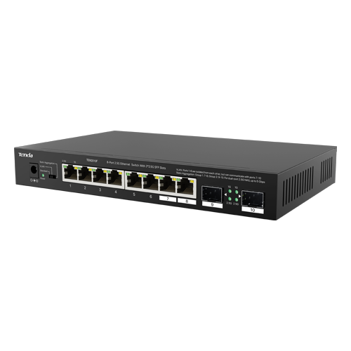 TENDA TND-TEM2010F – Switch 8 porturi 2.5 Gigabit, 2 porturi SFP 2.5 Gigabit - TENDA TND-TEM2010F Switch 8 porturi 2.5 Gigabit, 2 porturi SFP 2.5 Gigabit - TENDA TND-TEM2010F – TENDA TND-TEM2010F