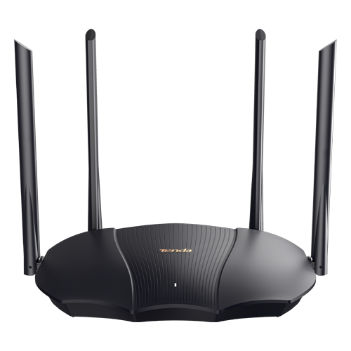 TND-TX12 | TENDA | Router Wi-Fi 6, DualBand 2.4Ghz/5GHz, 574+2402Mbps, 4x6dBi, 3 porturi Gigabit - TENDA TND-TX12 Router Wi-Fi 6, DualBand 2.4Ghz/5GHz, 574+2402Mbps, 4x6dBi, 3 porturi Gigabit - TENDA TND-TX12