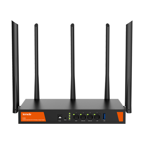Router WiFi 6 Dual Band, 4 porturi Gigabit, AX3000, Management - TENDA TND-W30E – TENDA TND-W30E