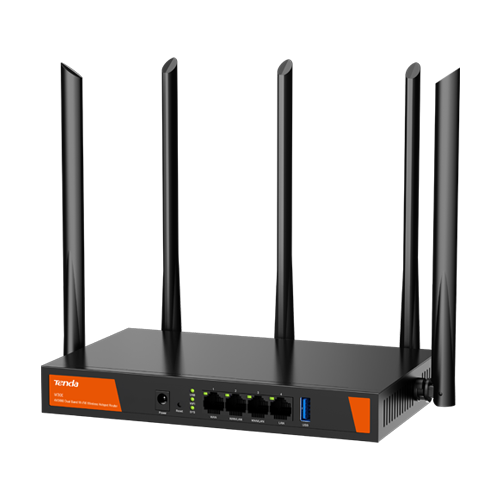 Router WiFi 6 Dual Band, 4 porturi Gigabit, AX3000, Management - TENDA TND-W30E – TENDA TND-W30E