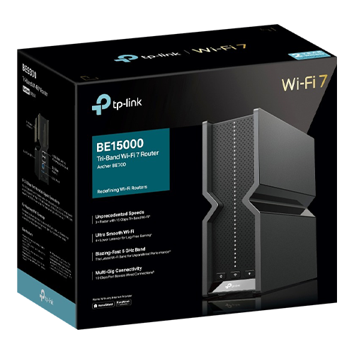 Router Wi-Fi 7 TP-Link Archer BE700 BE15000 15 Gbps Tri-Band Wi-fi 7 ArcherBE700