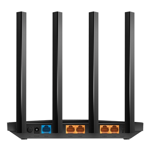 Router wireless TP-LINK Archer C6 Dual-Band WiFi 5 Gigabit cu Tehnologie OneMeshâ¢ ArcherC6