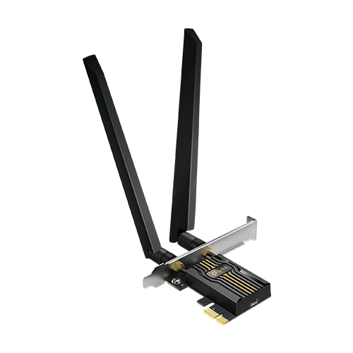 TP-LINK ArcherTBE552E – Adaptor PCI-E Bluetooth 5.4, Wi-Fi 7, BE9300 Tri-Band, 2 x Antene High-Performance - TP-Link ArcherTBE552E Adaptor PCI-E Bluetooth 5.4, Wi-Fi 7, BE9300 Tri-Band, 2 x Antene High-Performance - TP-Link ArcherTBE552E – TP-LINK ArcherTBE552E