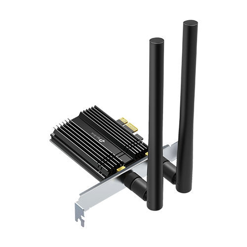 TP-LINK ArcherTX50E – Adaptor PCI-E Bluetooth 5.3, Wi-Fi 6, AX3000 Dual-Band, 2 x Antene High-Gain - TP-Link ArcherTX50E Adaptor PCI-E Bluetooth 5.3, Wi-Fi 6, AX3000 Dual-Band, 2 x Antene High-Gain - TP-Link ArcherTX50E – TP-LINK ArcherTX50E