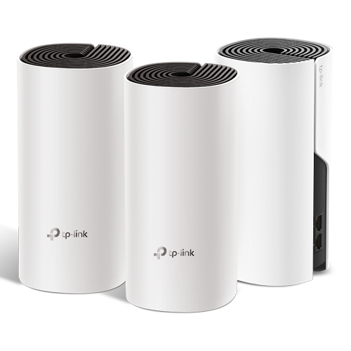DecoE4(3-pack) | TP-LINK | Sistem mesh Wi-Fi TP-LINK Deco E4 AC1200 (pachet de 3), Dual Band DecoE4(3-pack) Sistem mesh Wi-Fi TP-LINK Deco E4 AC1200 (pachet de 3), Dual Band DecoE4(3-pack)