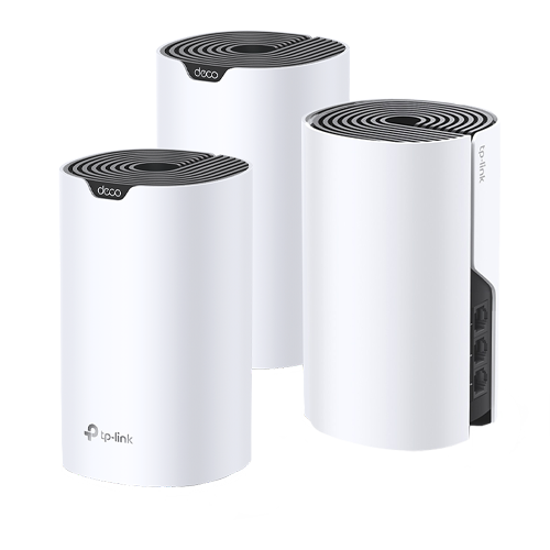DecoS7(3-pack) | TP-LINK | Sistem Mesh Wi-Fi TP-Link Deco S7(pachet de 3), AC1900, Dual-Band, 3x3 MU-MIMO DecoS7(3-pack) Sistem Mesh Wi-Fi TP-Link Deco S7(pachet de 3), AC1900, Dual-Band, 3x3 MU-MIMO DecoS7(3-pack)