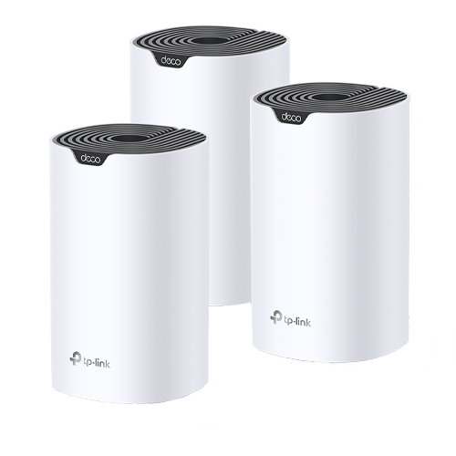 DecoS7(3-pack) | TP-LINK | Sistem Mesh Wi-Fi TP-Link Deco S7(pachet de 3), AC1900, Dual-Band, 3x3 MU-MIMO DecoS7(3-pack) Sistem Mesh Wi-Fi TP-Link Deco S7(pachet de 3), AC1900, Dual-Band, 3x3 MU-MIMO DecoS7(3-pack)