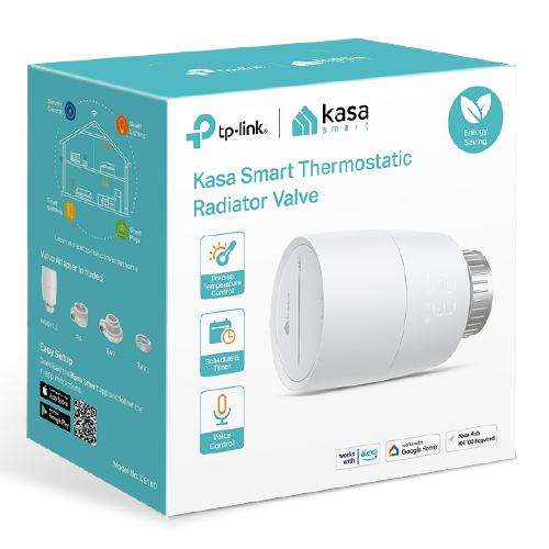 Termostat Smart pentru calorifer TP-LINK KE100 3 V 2.4 GHz Alb - TP-LINK KE100 – TP-LINK KE100