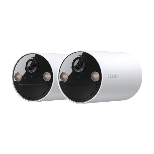 Kit 2 x Camera IP Smart Wi-Fi, 3MP, Baterie reincarcabila, Audio bidirectional, Alarma - TP-Link Tapo TapoC410(2-pack) – TP-LINK TapoC410(2-pack)