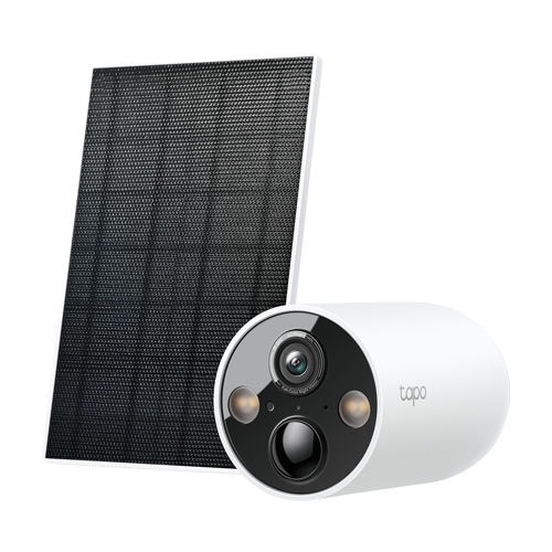 Camera IP Smart Wi-Fi, 4MP, Panou Solar, Baterie reincarcabila, Audio bidirectional - TP-Link Tapo TapoC425KIT