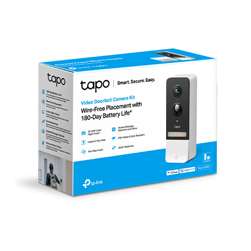 Sonerie video inteligenta TP-Link Tapo Tapo D230S1 - TP-LINK TapoD230S1 – TP-LINK TapoD230S1