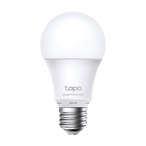 Bec smart Wi-Fi, lumina naturala 4000K ajustabila, 806 lm, E27 - TP-Link Tapo TapoL520E