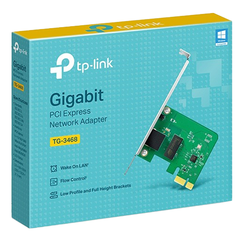 Adaptor retea Gigabit PCI Express TP-Link TG-3468 TG-3468 – TP-LINK TG-3468