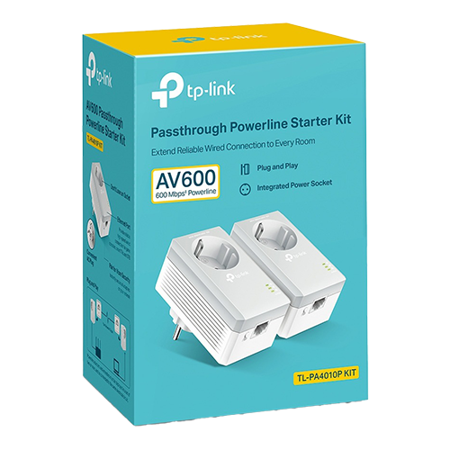 TP-LINK TL-PA4010PKIT – Starter kit Powerline TP-LINK TL-PA4010PKIT AV600 Passthrough - TP-LINK TL-PA4010PKIT Starter kit Powerline TP-LINK TL-PA4010PKIT AV600 Passthrough - TP-LINK TL-PA4010PKIT – TP-LINK TL-PA4010PKIT