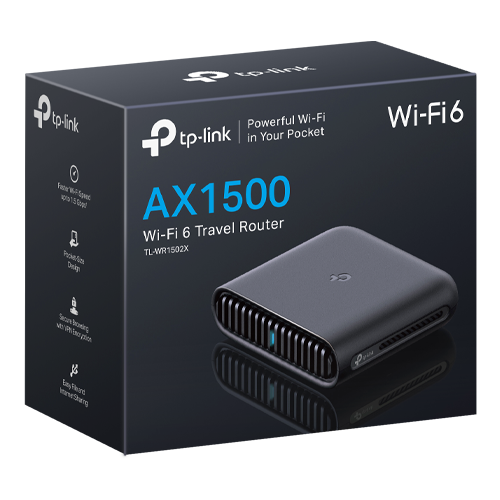 TP-LINK TL-WR1502X – Router portabil Wireless TP-Link TL-WR1502X AX1500 Wi-fi 6 dual-band Gigabit TL-WR1502X Router portabil Wireless TP-Link TL-WR1502X AX1500 Wi-fi 6 dual-band Gigabit TL-WR1502X – TP-LINK TL-WR1502X