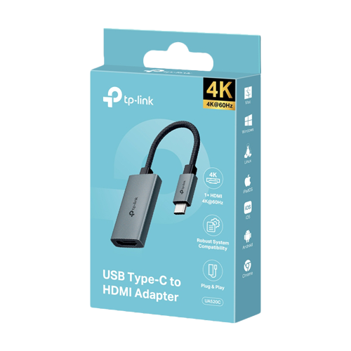 TP-LINK UA520C – Adaptor USB Type-C la HDMI 4K - TP-Link UA520C Adaptor USB Type-C la HDMI 4K - TP-Link UA520C – TP-LINK UA520C