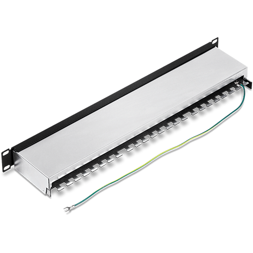 Patch Panel 16 porturi RJ45 UTP, Cat6a, Ecranat, 1U - TRENDnet TC-P16C6AS