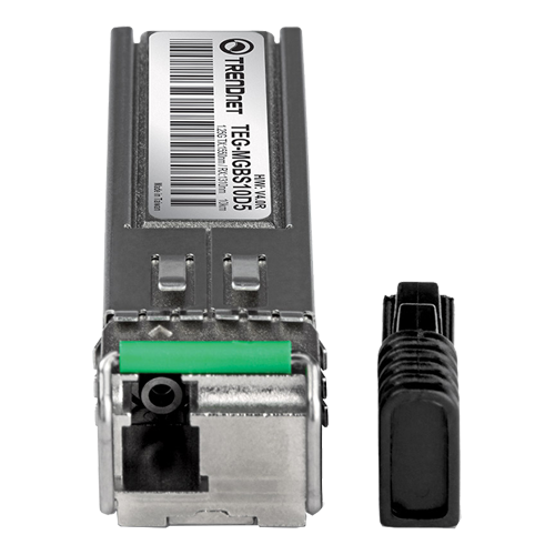 Modul SFP Dual Wavelength Single-Mode Simplex LC, 1.25G, RX:1310nm/TX:1550nm, 10Km - TRENDnet TEG-MGBS10D5 – TRENDnet TEG-MGBS10D5