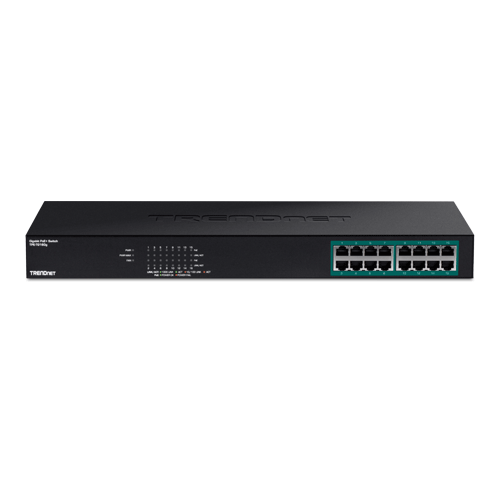 Switch 16 porturi Gigabit PoE+ 246W - TRENDnet TPE-TG160G – TRENDnet TPE-TG160G