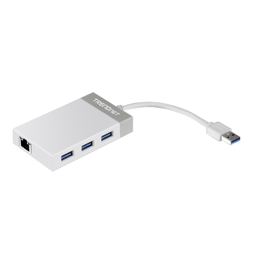 TRENDnet TU3-ETGH3 – Adaptor USB 3.0 la Gigabit, Hub USB - TRENDnet TU3-ETGH3 Adaptor USB 3.0 la Gigabit, Hub USB - TRENDnet TU3-ETGH3 – TRENDnet TU3-ETGH3